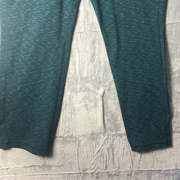 Duluth Trading Co NoGA Classic Deep Seahlass Space Dye Bootcut Leggings Size XXL - Picture 4 of 11